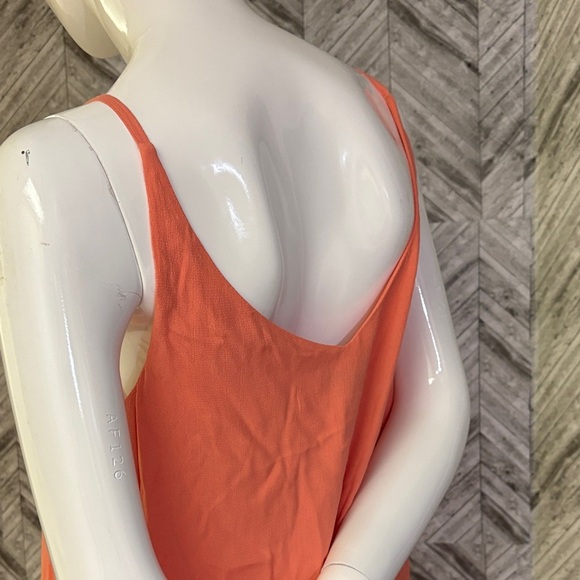 Coral Topshop Strappy Sheath lined Dress Size 8 - Picture 6 of 7